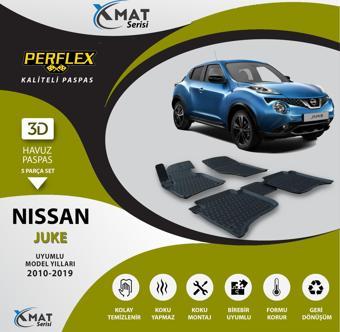 Perflex Paspas 3D Havuzlu X-Mat Nıssan Juke 2010-2019