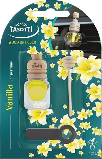 Tasotti Wood Diffuser (Vanilla) Vanilya  Esanslı Kalorifer Geçme Koku 7ml.