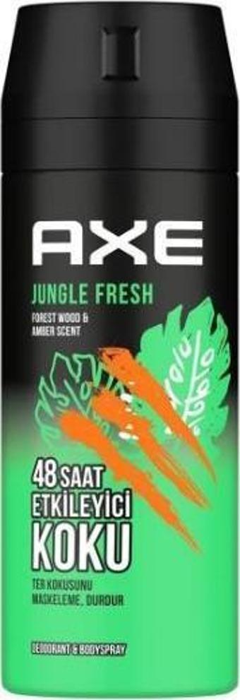 Axe Deodorant Jungle Fresh 48 Saat 150ml