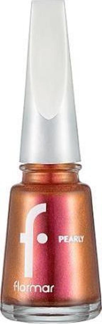Flormar Sedefli Parlak Oje PL-459 Turuncu - Pearly Nail Enamel