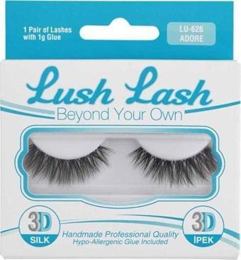 Lush Lash 3d İpek Kirpikler Lu 626