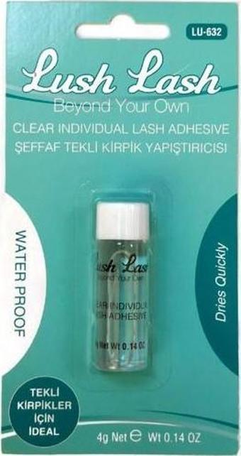 Lush Lash Takma Tekli Kirpik Yapıştırıcı Saydam 4 G Lu-632