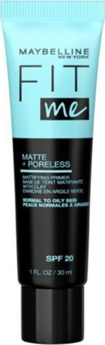 Maybelline New York Fit Me Matte & Poreless Matlaştırcı Makyaj Bazı 