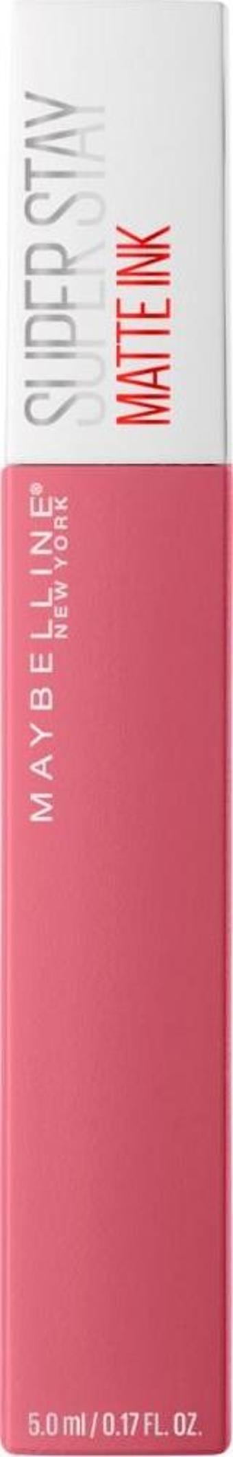 Maybelline New York Super Stay Matte Ink Likit Mat Ruj - 175 Ringleader - Pembe