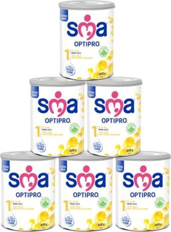 Sma Optipro 1 Probiyotik Bebek Sütü 800 Gr 6 Adet