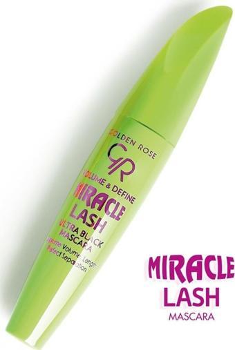 GOLDEN ROSE VOLUME&DEFINE MIRACLE LASH ULTRA BLACK MAS.İNG