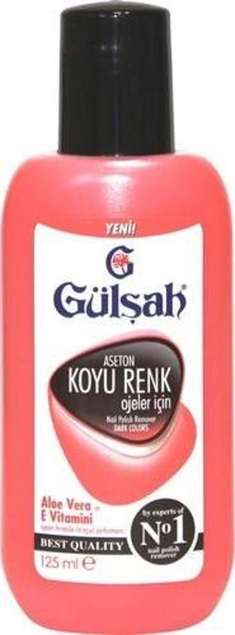 Gülşah Aseton Koyu Renk Ojeler Için Pembe 125ml