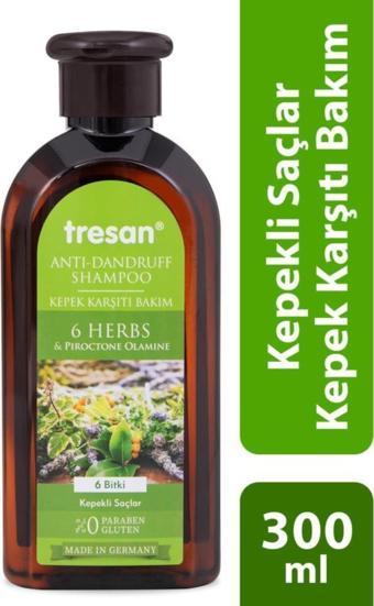 Tresan 6 Bitki Kepek Karşıtı Bakım Şampuanı 300 ml