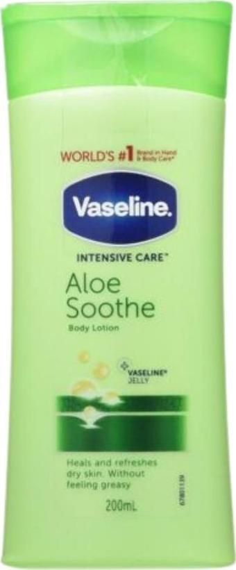 Vaseline Aloe Ferahlığı Vücut Losyonu 200 ml