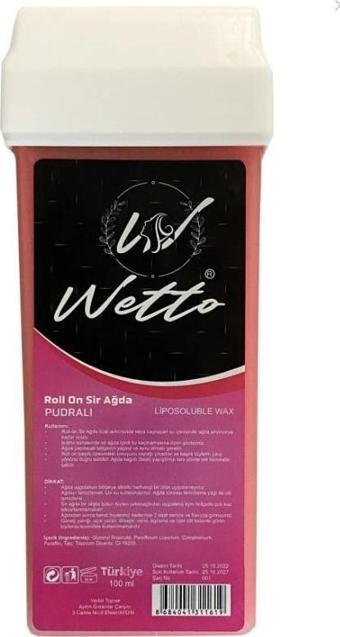 Wetto Kartuş Ağda Pudralı 100Ml