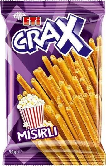 Eti Crax Mısırlı Çubuk Kraker 50 gr x 20 Adet