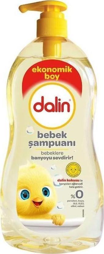 Dalin Bebek Şampuanı 900 Ml Pompalı Şampuan