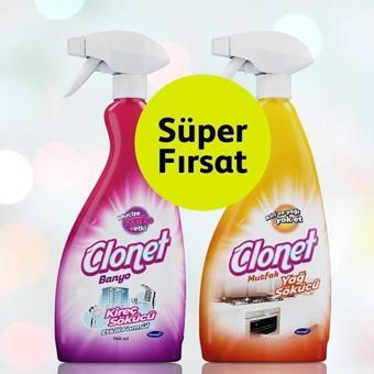 Diversey Clonet Banyo&mutfak 2'li Set 2x750 Ml