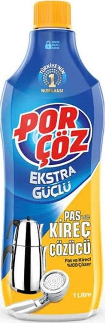 Porçöz Pas Ve Kireç Sökücü 1000 ml