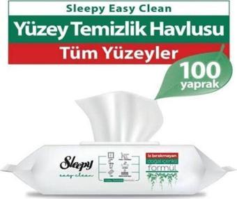 Sleepy Easy Clean Yüzey Temizlik Havlusu 100 Yaprak