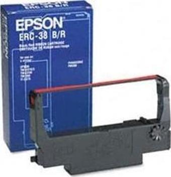 EPSON ERC 38BR KIRMIZI-SİYAH ŞERİT (S015376)