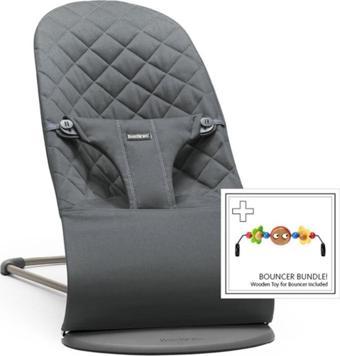 Babybjörn Balance Bliss Ana Kucağı Cotton Oyuncaklı /Anthracite