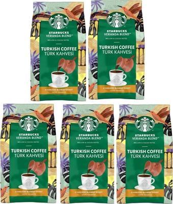 Starbucks Veranda Blend Türk Kahvesi 100 gr x 5 Adet