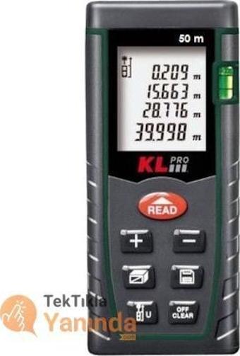 Klpro Kllzm50 50Mt Profesyonel Lazer Metre - Lazer Mesafe Ölçer