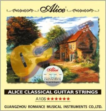 Alice A106 Klasik Gitar Takım Tel