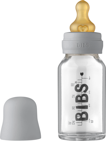 BIBS Baby Bottle Complete Set Biberon 110 ml - Cloud