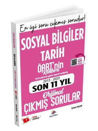 Dizgi Kitap ÖABT nin Rehberi Sosyal Bilgiler Öğretmenliği Tarih Son 11 Yıl Çıkmış Sorular - Dizgi Kitap Yayınları