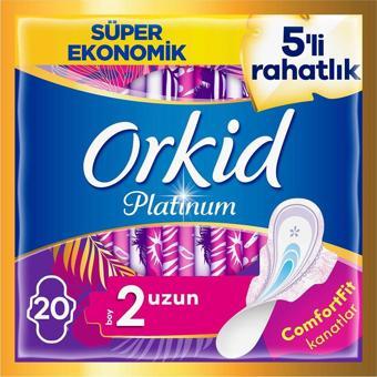 Orkid Platinum Uzun 20'Li Hijyenik Ped