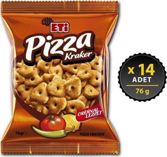 Eti Pizza Kraker 76 g x 14 Adet