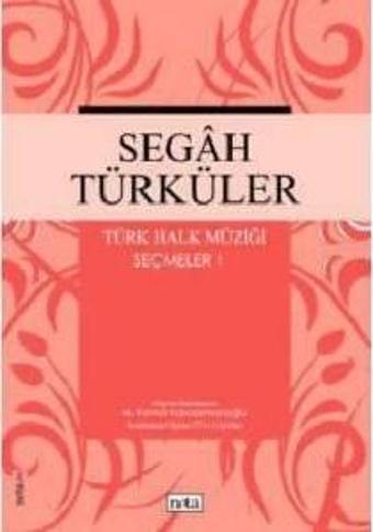 NTY-008  SEGAH TÜRKÜLER SEÇMELER 1