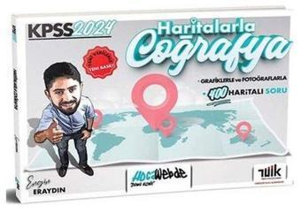 2024 KPSS Haritalarla Coğrafya - Engin Eraydın - Hoca Webde Yayınları