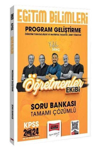 2024 KPSS Eğitim Bilimleri Öğretmenler Ekibi Program Geliştirme Tamamı Çözümlü Soru Bankası - Fatih Genç - Yargı Yayınları