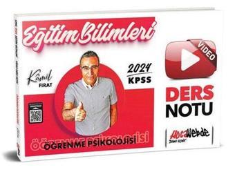 2024 KPSS Eğitim Bilimleri Öğrenme Psikolojisi Video Ders Notu - Kamil Fırat - Hoca Webde Yayınları