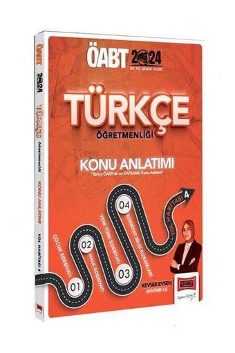 2024 ÖABT Türkçe Öğretmenliği Konu Anlatımı Yol Haritası 4 - Kevser Evsen - Yargı Yayınları