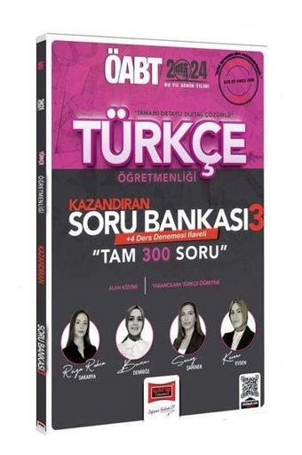 2024 ÖABT Türkçe Öğretmenliği Kazandıran Soru Bankası 3 - Kevser Evsen - Yargı Yayınları