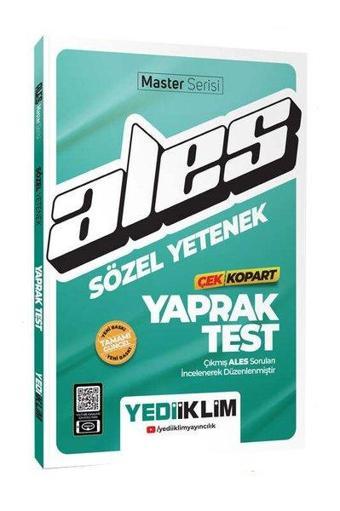 2024 ALES Sözel Yetenek Çek Kopart Yaprak Test - Kolektif  - Yediiklim Yayınları