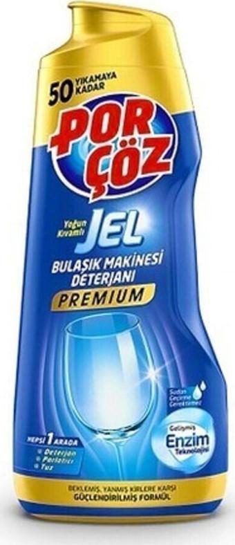 Porçöz Premıum Bulaşık Makine Deterjanı Yoğun Kıvamlı Jel 900 ml