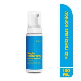 MAGIC FOAM PARTY - Yatıştırıcı Nemlendirici Etkili Yüz Temizleme Köpüğü |Tüm Cilt Tipleri 150ml