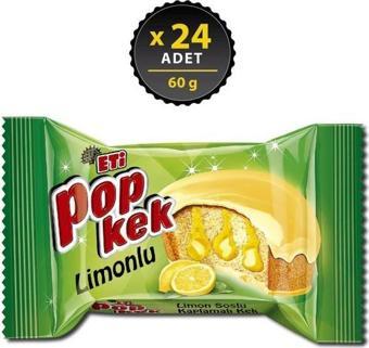 Eti Popkek Limonlu 60 g x 24 Adet