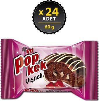 Eti Popkek Vişneli 60 gr x 24 Adet