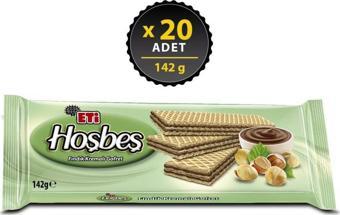 Eti Hoşbeş Fındık Kremalı Gofret 142 gr x 20 Adet