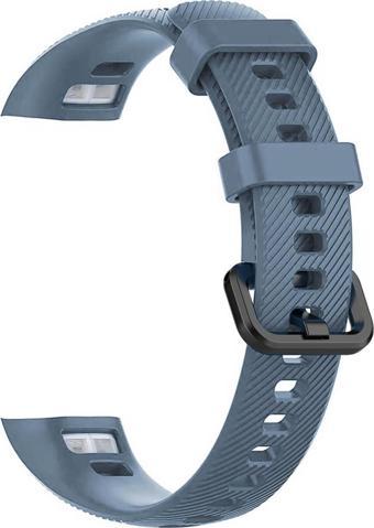 Microsonic Huawei Honor Band 4 Kordon, Silicone Sport Band Gri