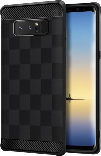 Buff Galaxy Note 8 ile Uyumlu Black Armor Kılıf