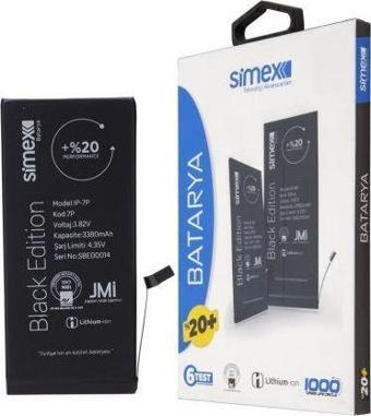 Simex iPhone 7 Plus ile Uyumlu Performance SBT-02 Batarya