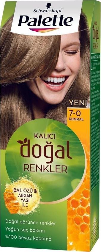 Palette Doğal Renkler No:7/0 Kumral