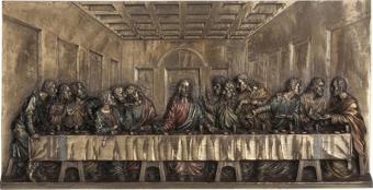 Veronese Serisi- Mitoloji & Tarih-son Aksam Yemegı Duvar-35,5*18,5*3 Cm.