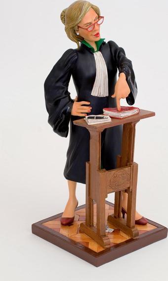 Biblolar-FORCHINO LADY LAWYER-KADIN AVUKAT BÜYÜK-17x19x42 CM-JFO85514