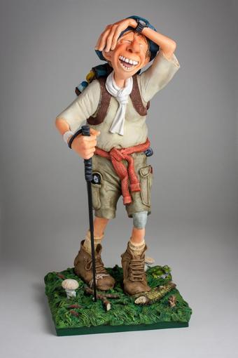 Yürüyüşçü Büyük-the Hiker-sertifikalı Özel Koleksiyon-18*18*39 Cm-fo85551