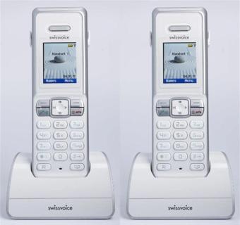 Swissvoice IH250 Duo Renkli Ekran Handsfree Telsiz Telefon