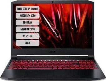 Acer AN515-57 NH.QELEY.00A i7-11600H 16GB 512GB SSD RTX3050-4GB 15.6" Linux