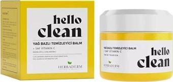 Herbaderm Hello Clean Yağ Bazlı Temizleyici Balm 100 ml Saf Vitamin C